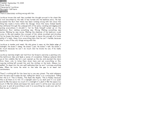 writings/enough screenshot