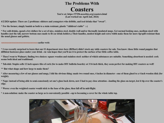 coasters screenshot
