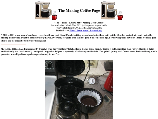 coffee screenshot
