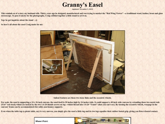 easel screenshot