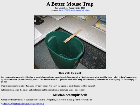 mice screenshot