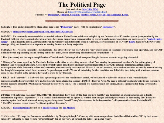 politics screenshot