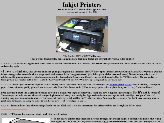printer screenshot