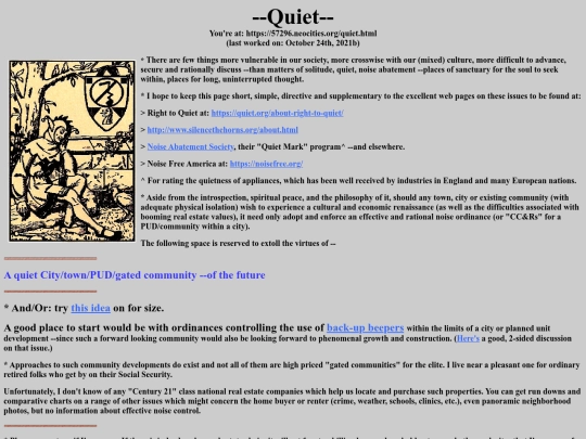 quiet screenshot