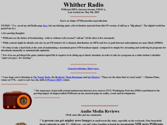 radio screenshot