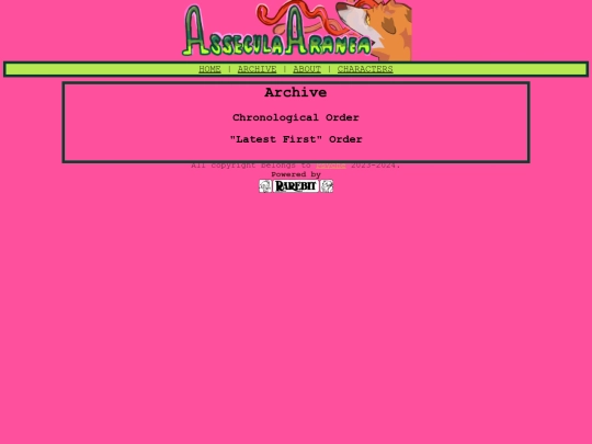 archive screenshot