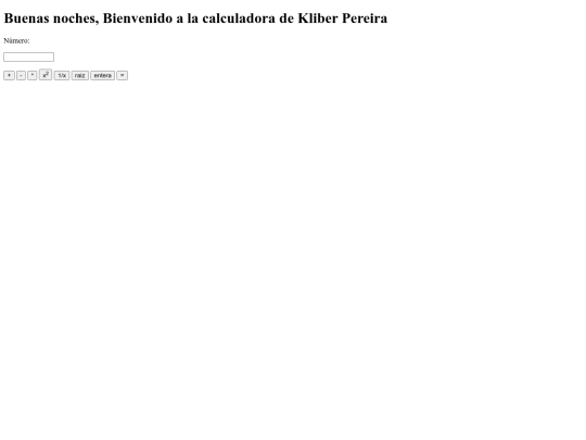 calculadora screenshot
