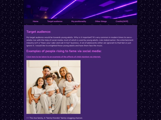 target screenshot