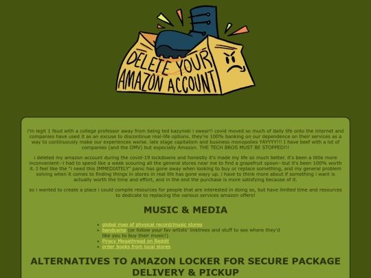DELETEYOURAMAZONACCOUNT screenshot