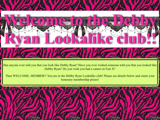 debbieryanlookalikeclub screenshot