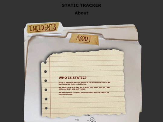 staticabout screenshot