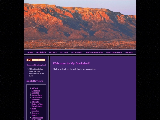 Pages/mybookshelf screenshot