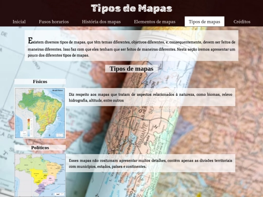 tipos-de-mapas screenshot