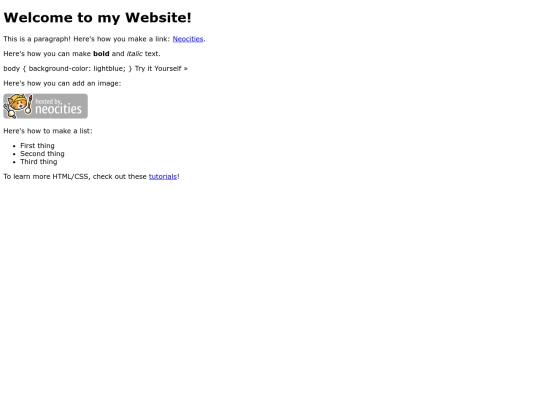 index screenshot