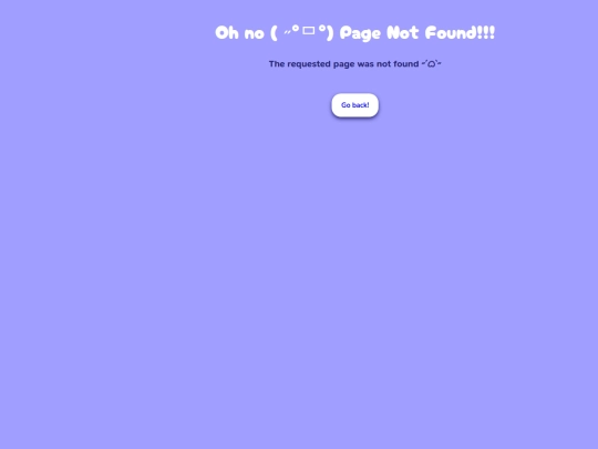 not_found screenshot