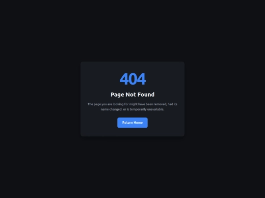 not_found screenshot