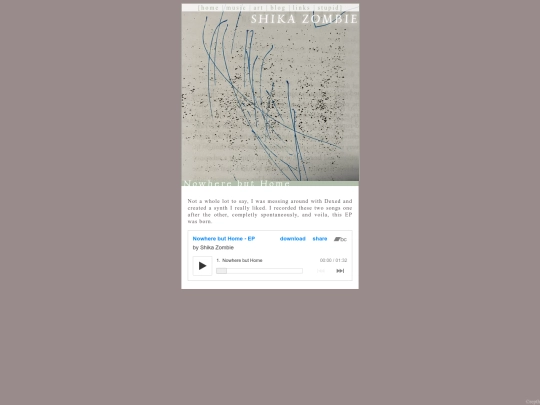 albums/nowherebut screenshot