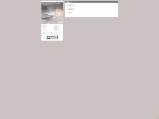 links screenshot
