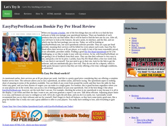 EasyPayPerHead.comBookiePayPerHeadReview screenshot