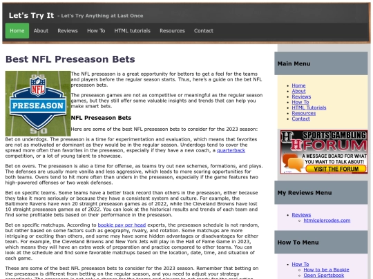 best-nfl-preseason-bets screenshot