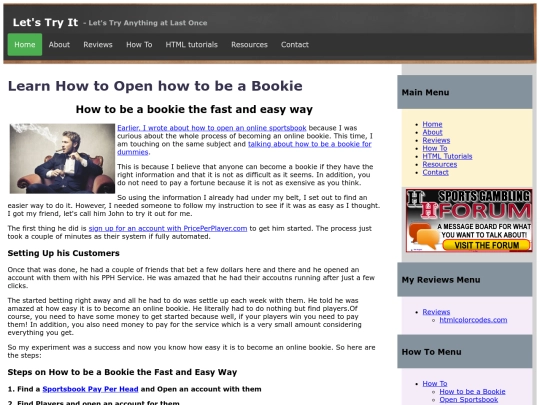 how-to-be-a-bookie screenshot
