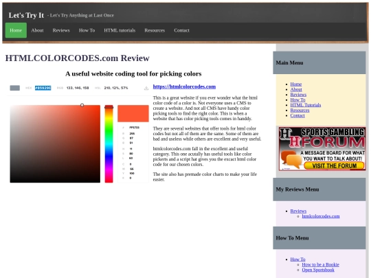 review-htmlcolorcodes screenshot