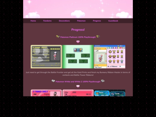 Progress screenshot