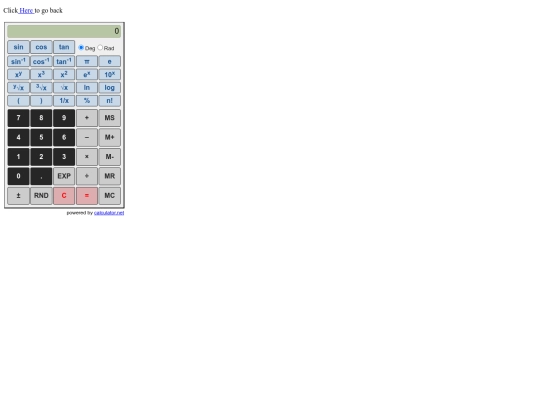 APP/M/calc screenshot