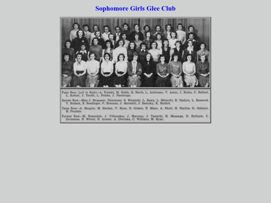 Clubs/SophGirlsGlee screenshot