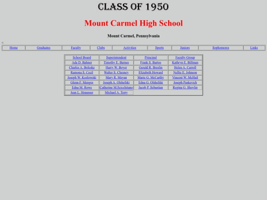 Faculty/Faculty screenshot