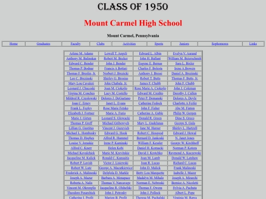 Graduates/Graduates screenshot