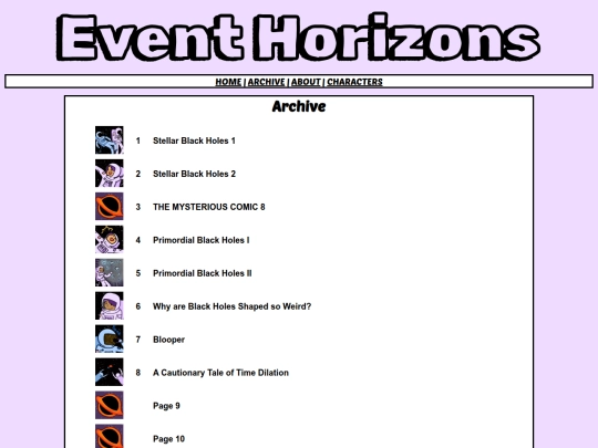 archive screenshot