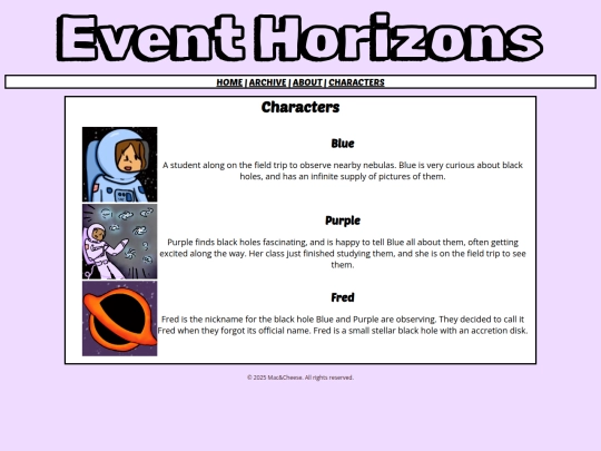 characters screenshot