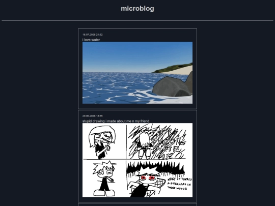 microblog screenshot