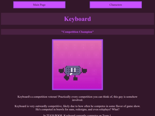 characters/keyboard screenshot