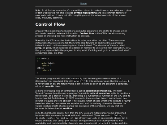 Course/C/ControlFlow screenshot