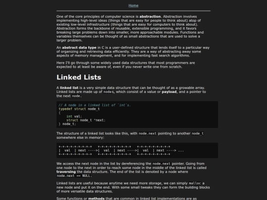 Course/C/DataStructures screenshot