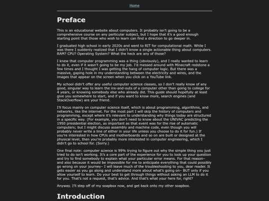 Course/Intro screenshot