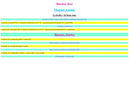 FechayHora screenshot
