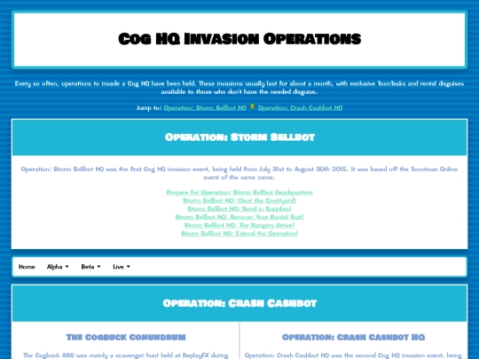 operations screenshot
