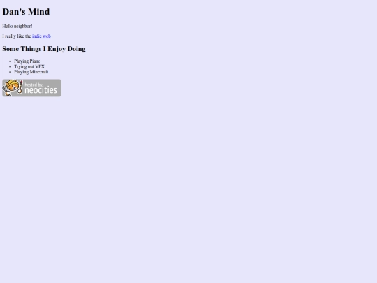 index screenshot