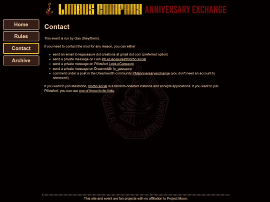 contact screenshot