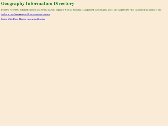 GeographyInfoDirectory screenshot