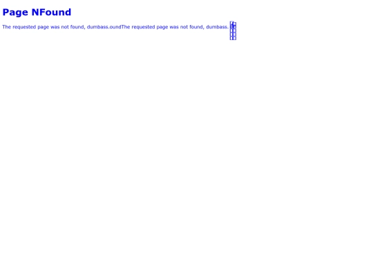 not_found screenshot