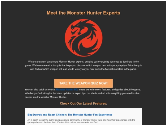 homepage screenshot
