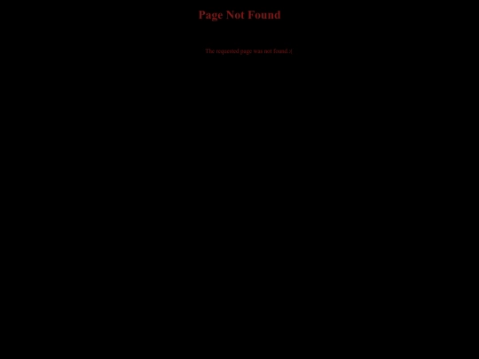 not_found screenshot