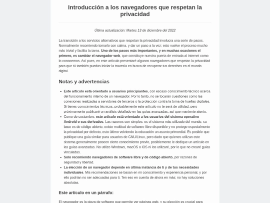 navegadores screenshot