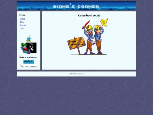 links screenshot