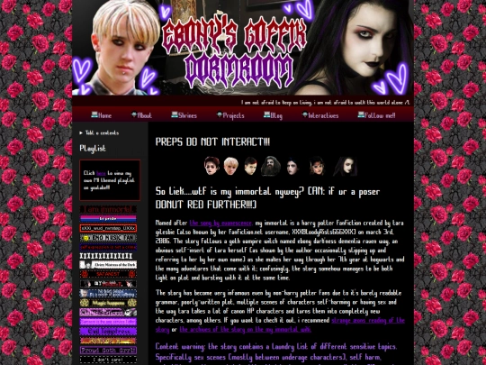 EbonysGoffikDormroom screenshot
