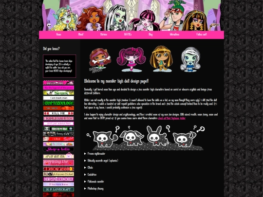 MonsterHighRejects screenshot